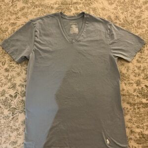 Polo by Ralph Lauren Men's Sky Blue V-Neck Tee